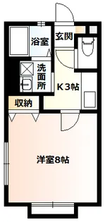 ツリーベル館【2階】の間取り