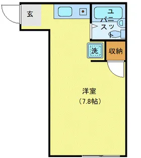 アクセス湘南【2階】の間取り