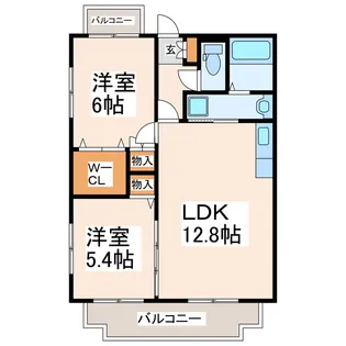 Alivio【3階】の間取り