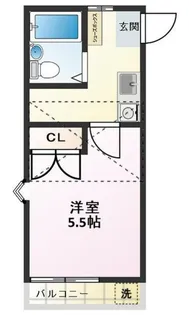 アライハイツ【2階】の間取り
