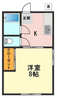 東京都江戸川区南小岩7【アパート】の間取り