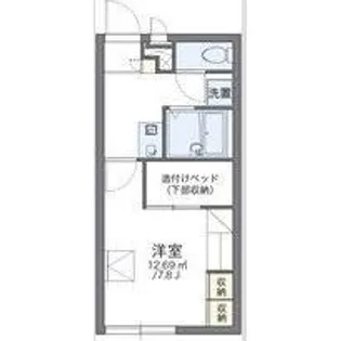 愛知県瀬戸市上水野町【アパート】の間取り