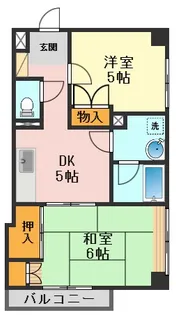 東京都江戸川区西小岩3【マンション】の間取り