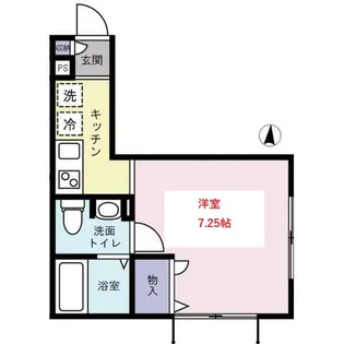 クレール【1階】の間取り