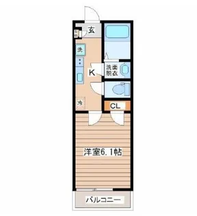 サニープレイス仙台東口【2階】の間取り