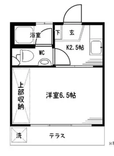 セレーノ永福【1階】の間取り