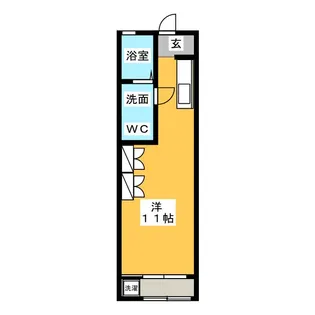 エクセレントKーI【1階】の間取り