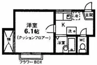 オーキッドハウス【2階】の間取り