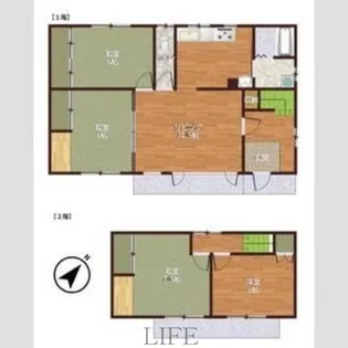北海道札幌市豊平区西岡五条13【一戸建】の間取り