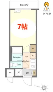 GROWS横浜妙蓮寺【1階】の間取り