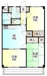 スプランドゥール国領【2階】の間取り