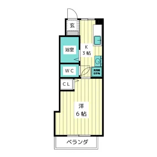 ハイツサンミ【3階】の間取り