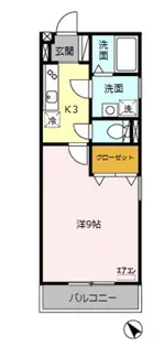 エスポワールMIYA【2階】の間取り