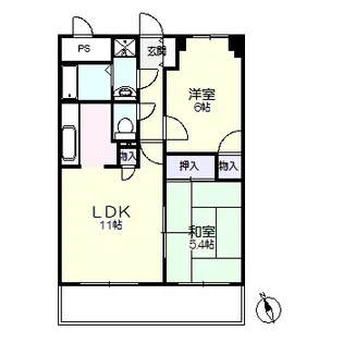 ひまわり21【9階】の間取り