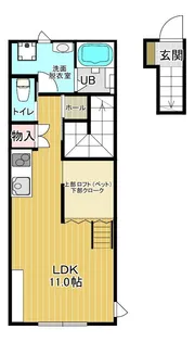 山形県山形市東青田2【アパート】の間取り