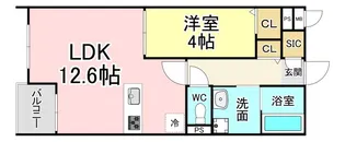 MON665【2階】の間取り