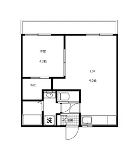 ハイツ西町【1階】の間取り