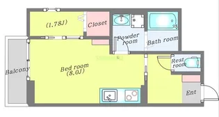 フォレストグレイス小田原S【3階】の間取り