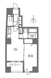 東京都新宿区原町2【マンション】の間取り