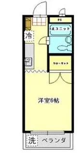 多摩セントラルビル【2階】の間取り