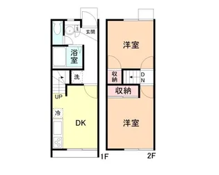 シトラスジュノス【1階】の間取り