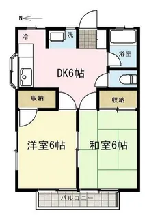 神奈川県横浜市保土ヶ谷区川島町【アパート】の間取り