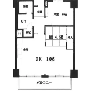 パークレジデンス【5階】の間取り