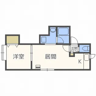 ホープ麻生6【3階】の間取り