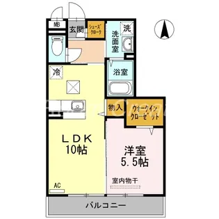 フォルテシモ【1階】の間取り