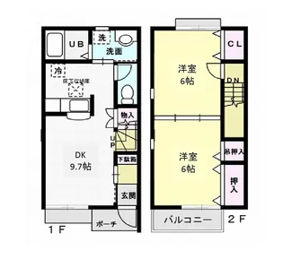 フォーリア 輝の間取り