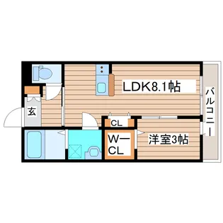 sol Levante【2階】の間取り