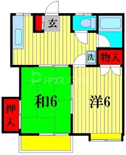 ハイツミツグ【2階】の間取り