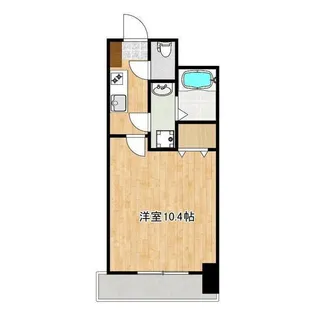 クロノス48練兵町【4階】の間取り