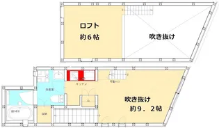 グランジュテ中目黒【2階】の間取り