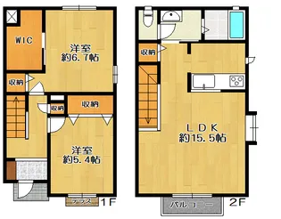 グレース【1階】の間取り