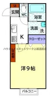 APARTMENT BE【2階】の間取り