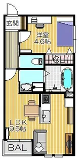TERRA甲子園口【4階】の間取り