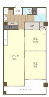 セントラルビル【6階】の間取り