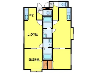 ミライコートII【2階】の間取り