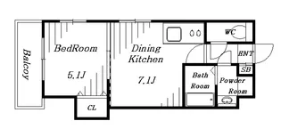 メゾン ド ティーズ【4階】の間取り