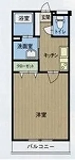 DIコンフォート【2階】の間取り