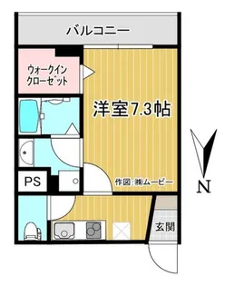 ラ・シルフ池袋【2階】の間取り