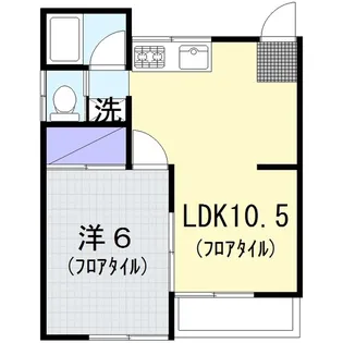 すみれハイツ【2階】の間取り