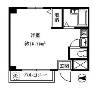アドバンス東長崎【3階】の間取り