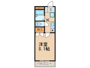 オアシス【2階】の間取り