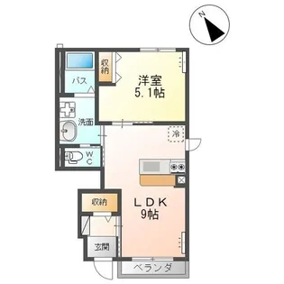 ルナ・ピエーナIII【2階】の間取り