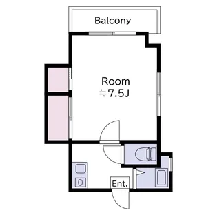 第一青興ビル【3階】の間取り