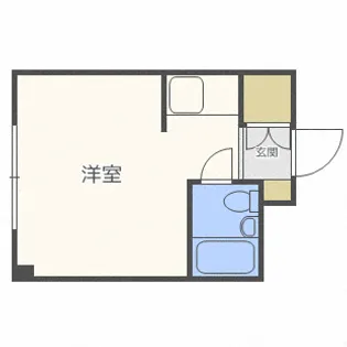 ロイヤルハイツ【3階】の間取り