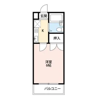 プログレス甲府【3階】の間取り