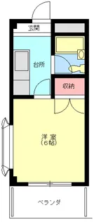 シルバーハイツ【3階】の間取り